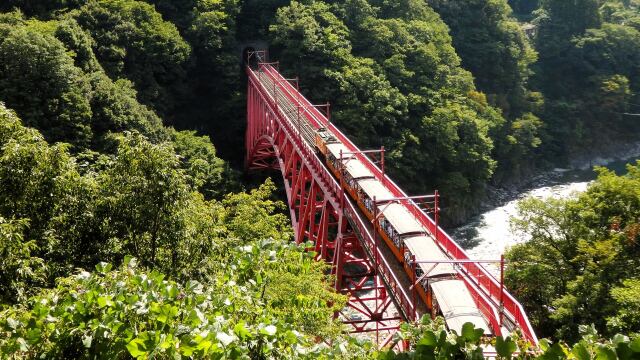 黒部峡谷鉄道トロッコ電車