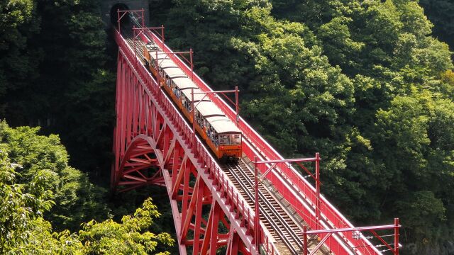 黒部峡谷鉄道トロッコ電車