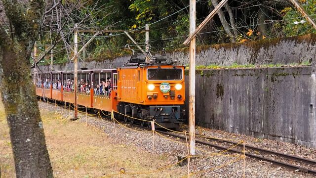 黒部峡谷鉄道トロッコ電車