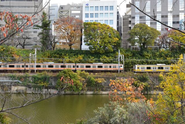 市ケ谷駅付近